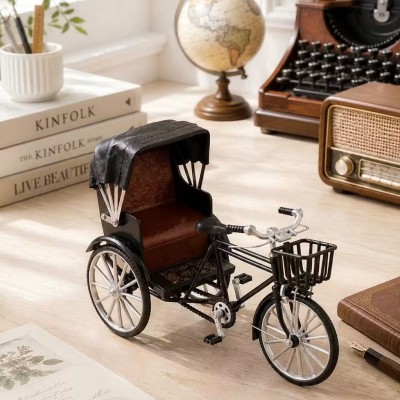 Japanese Vintage Rickshaw Showpiece |