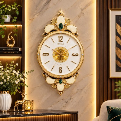 Premium Gold & Ivory wall clock