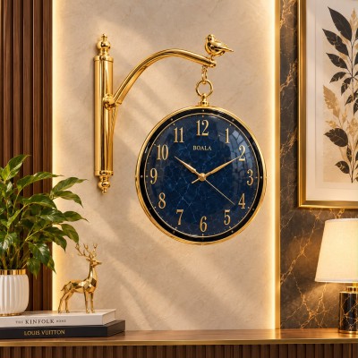 Royal Gold & Black Wall Clock