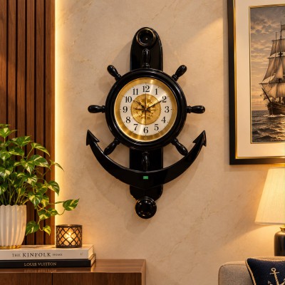 Stylish Anchor Design Wall Clock