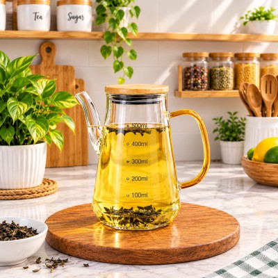 Premium Glass Tea Pot