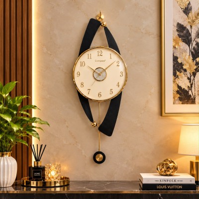 Classic Harmony Black Pendulum Clock