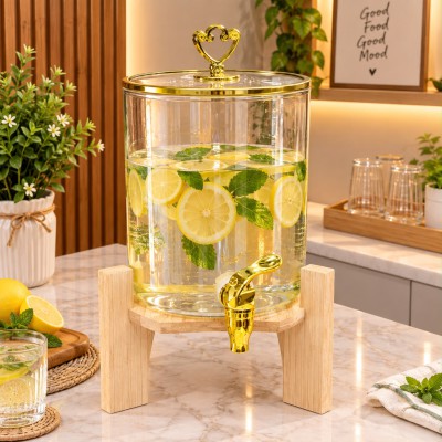 Premium 4.6 Liter Glass Water Dispenser