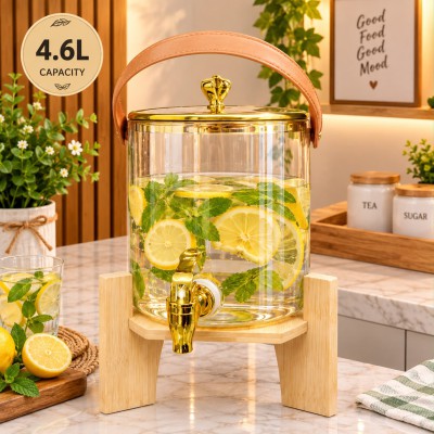Premium 4.6 Liter Glass Water Dispenser