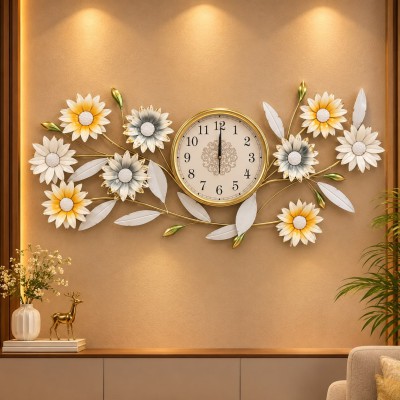 Premium Floral Wall Clock