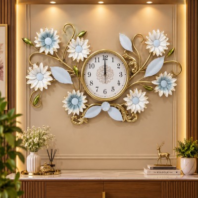 Premium Floral Wall Clock