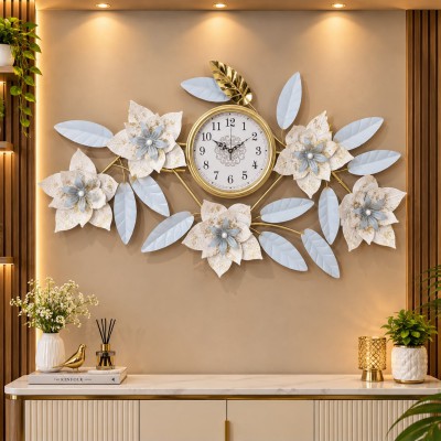 Premium Floral Wall Clock