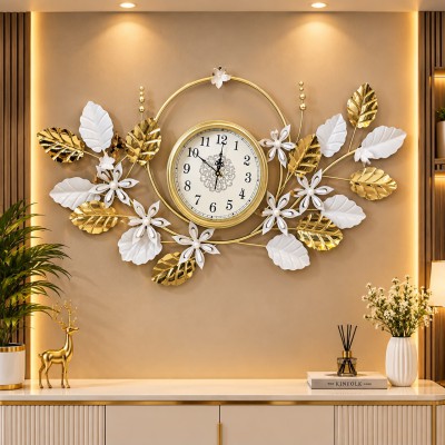 Premium Floral Wall Clock