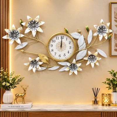 Premium Floral Wall Clock