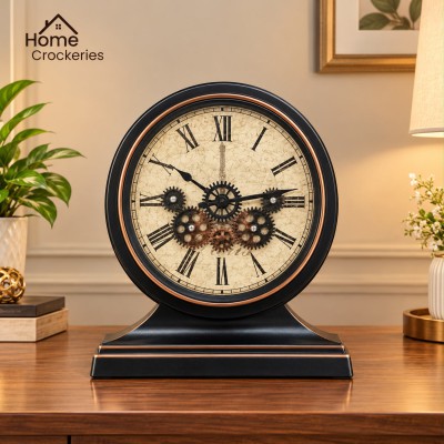 Premium Gear Table Clock