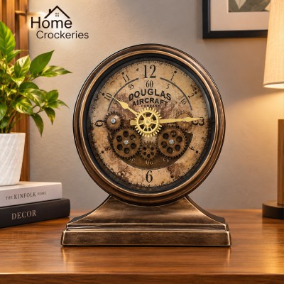 Premium Gear Table Clock